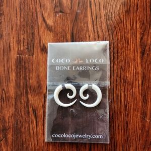 Coco Loco Bone Earrings